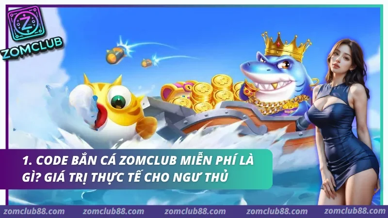 Hình ảnh Code Ban Ca Zomclub Mien Phi 1 trong bài viết Code Bắn Cá Zomclub Miễn Phí - Cách Nhận & Lưu Ý 2026. Cá, cá mập và rương xu trong ảnh giới thiệu code bắn cá Zomclub