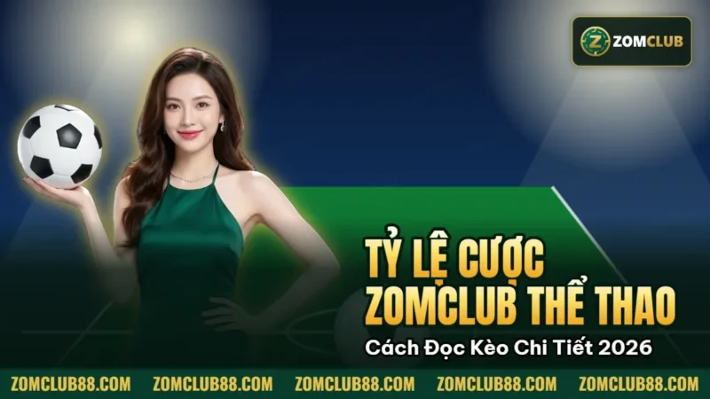 Tỷ Lệ Cược Zomclub Thể Thao: Cách Đọc Kèo Chi Tiết 2026 1 Hình minh họa bài viết: Tỷ Lệ Cược Zomclub Thể Thao: Cách Đọc Kèo Chi Tiết 2026